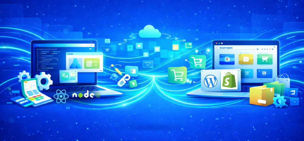 Ecommerce Web Development India_ Custom vs Ready-Made Platforms