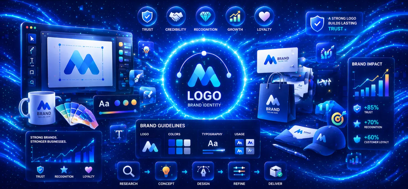 How Logo Branding Services India Build Trust for Businesses