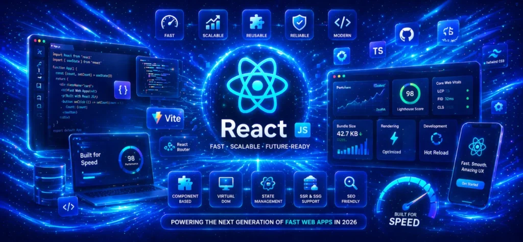 React JS Development Services for Fast Web Apps in 2026