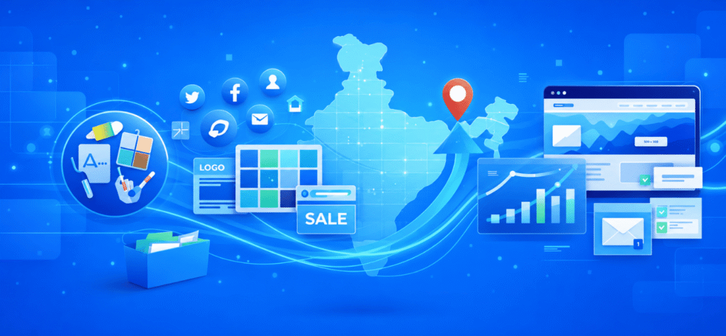 Role of Graphic Design in Digital Marketing for Indian Businesses